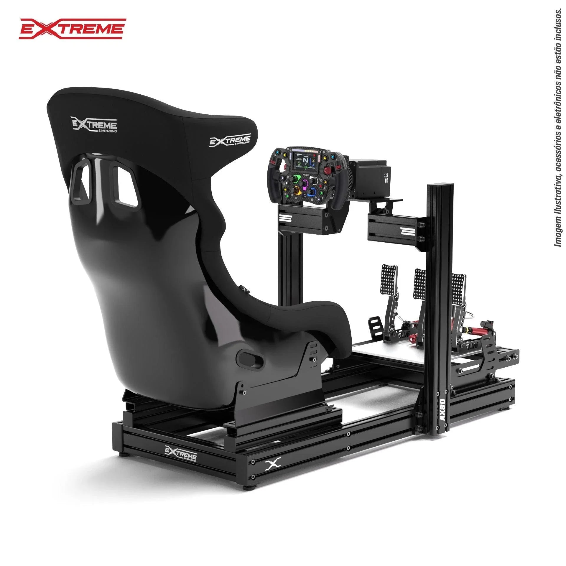AX80 ALUMINUM PROFILE SIM RACING RIG 2025