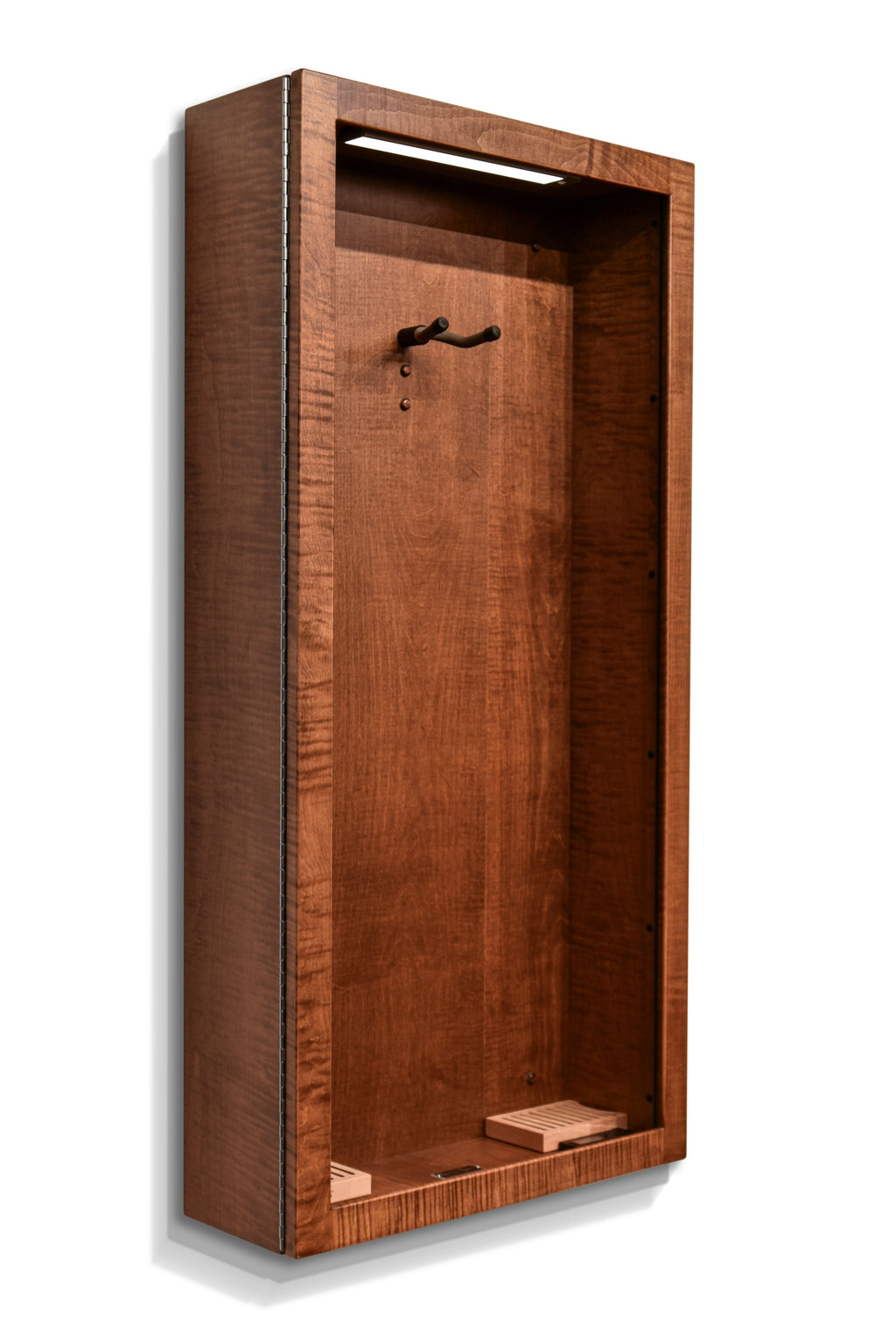 ClimaCase Rectangle Humidor - Flamed Maple with Boston Stain