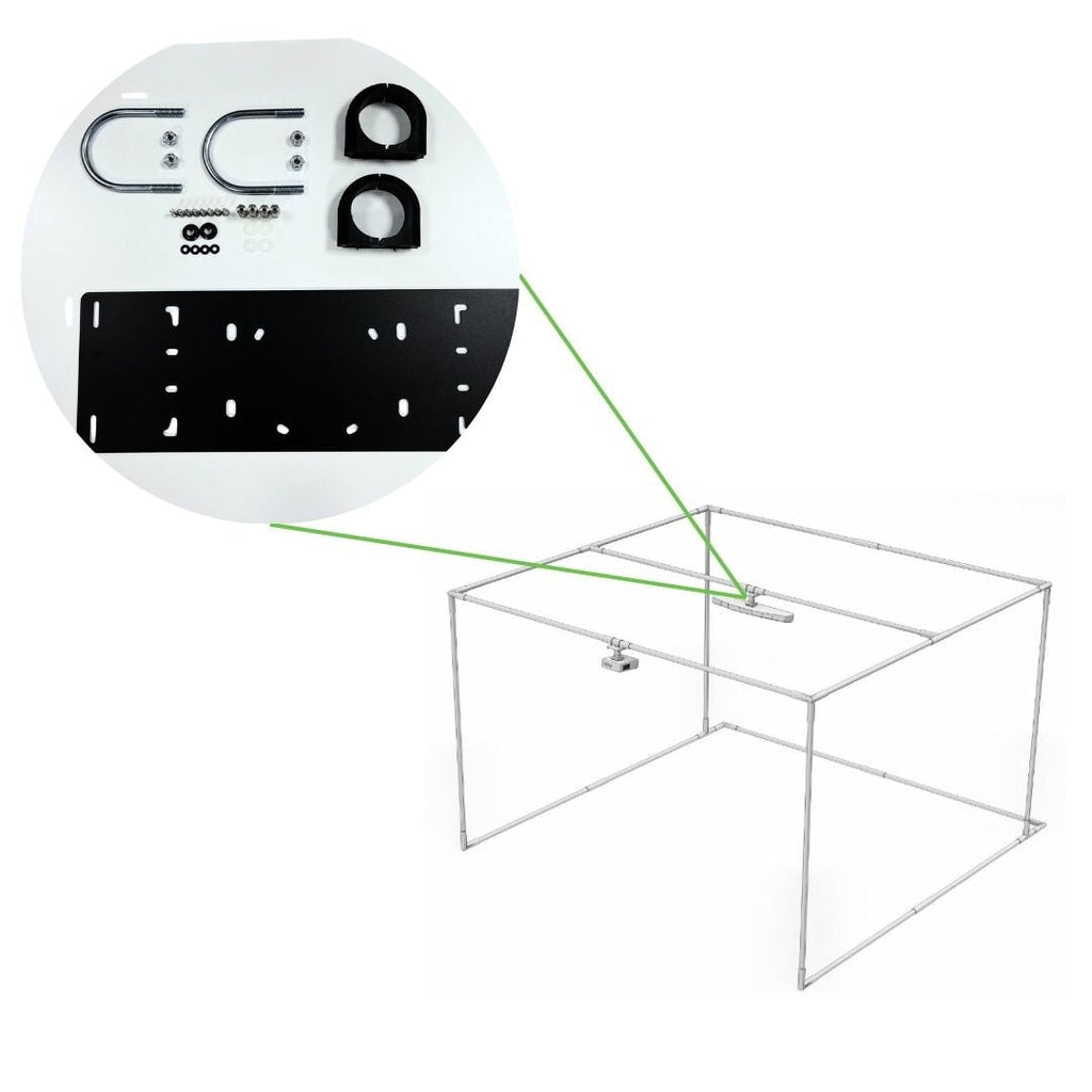 Universal Launch Monitor Enclosure Flush Mount