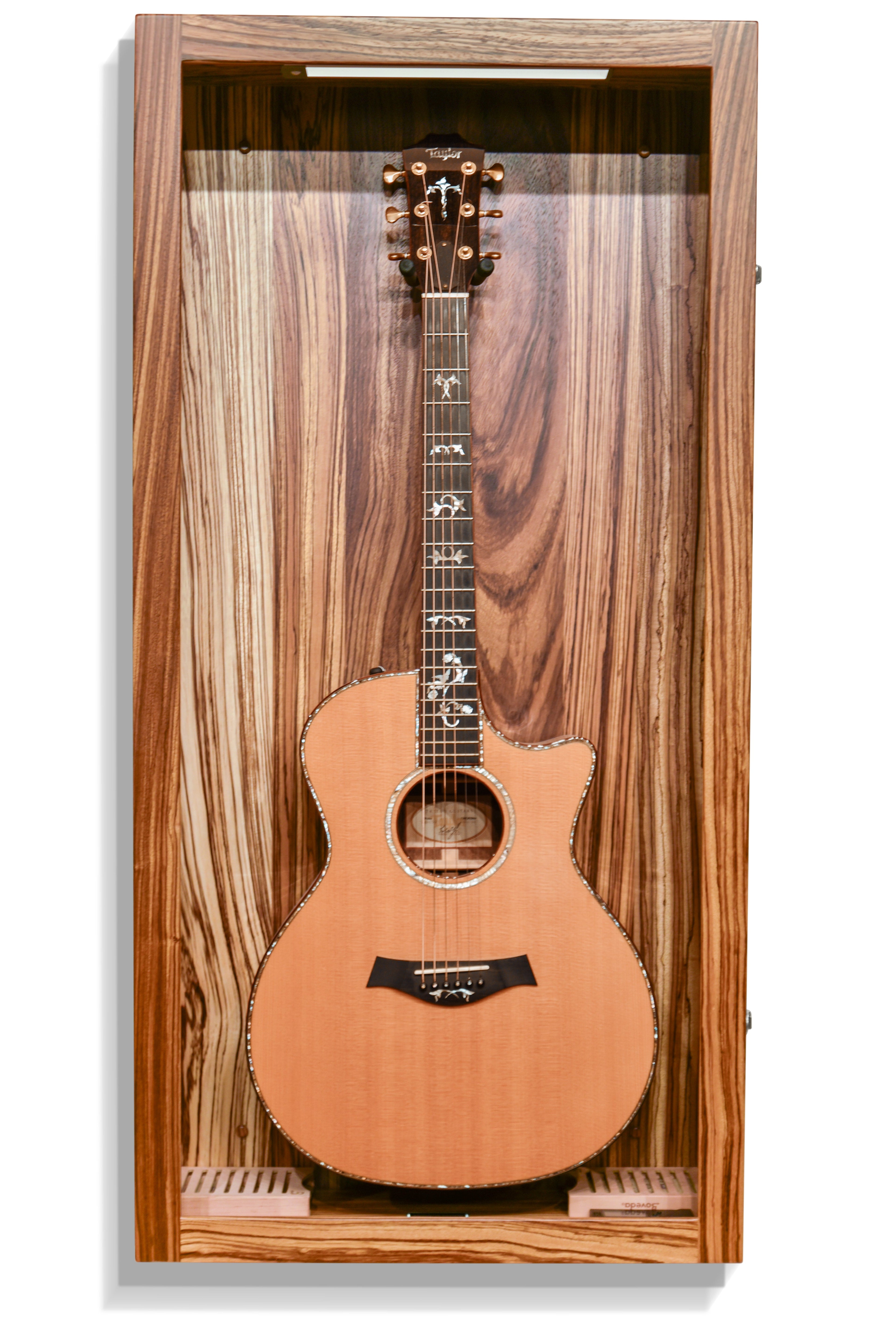 ClimaCase Rectangle Humidor - Zebrawood