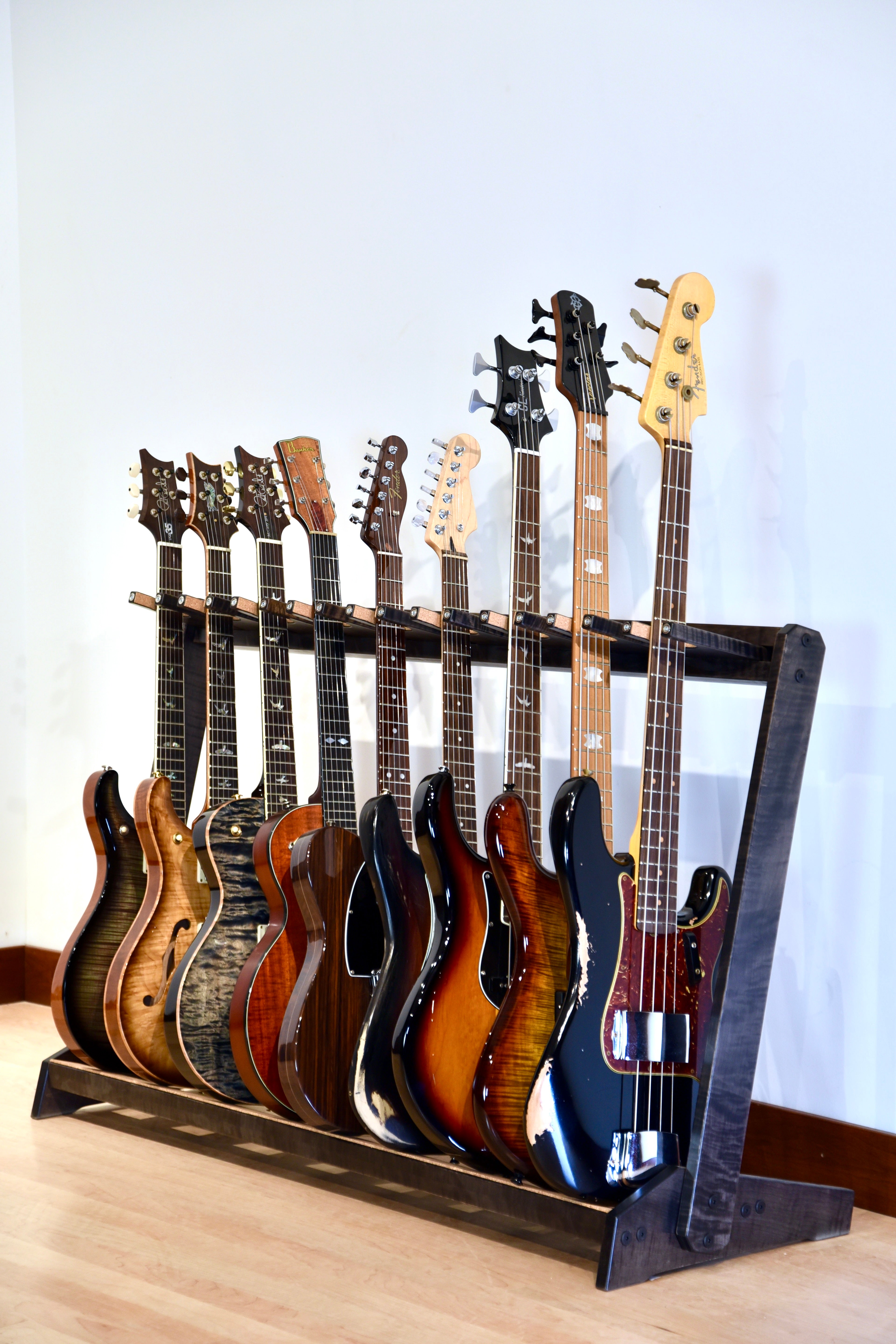 Traditional StringRack - Flamed Maple - Charcoal