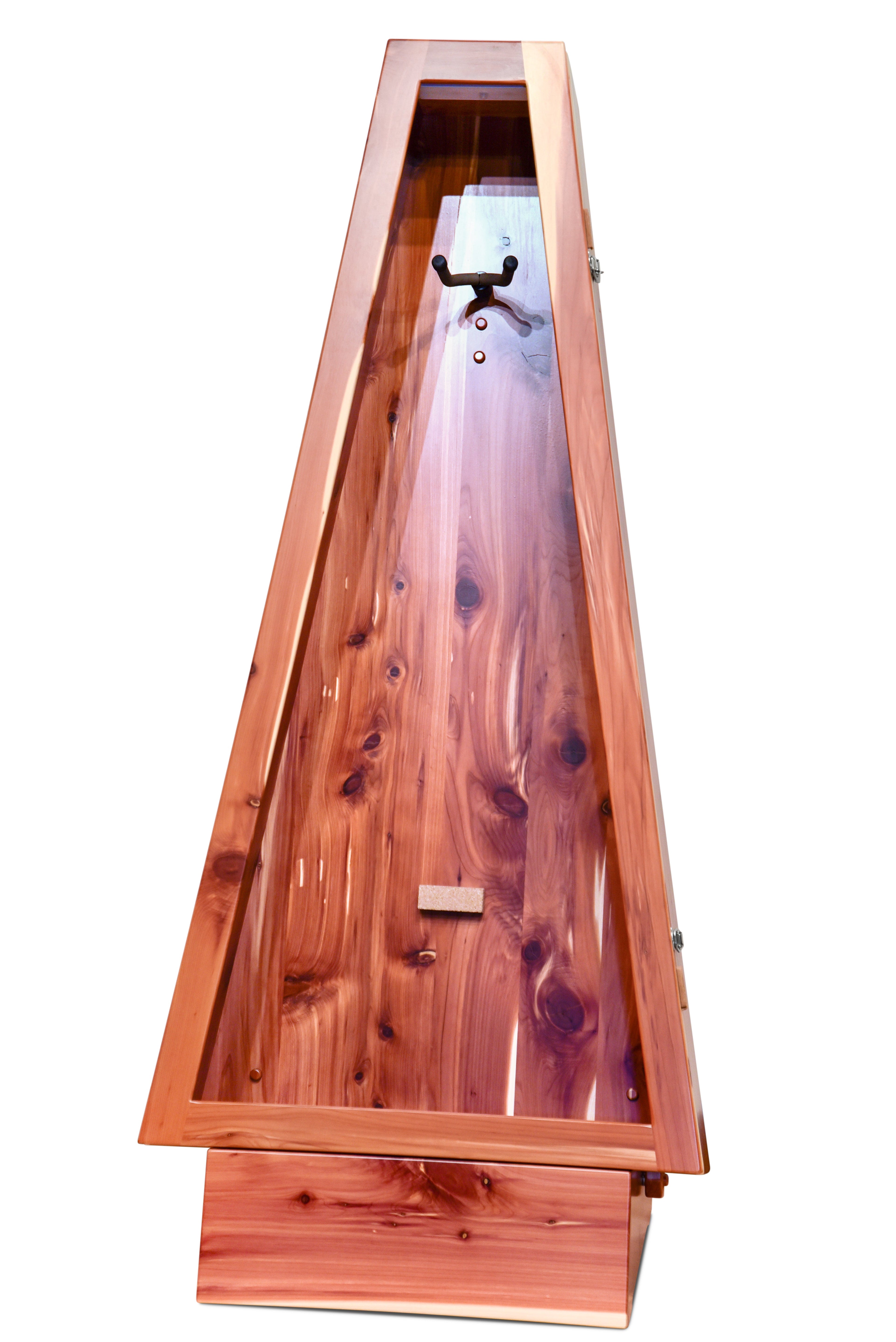 ClimaStand Triangle Humidor with Base - Cedar