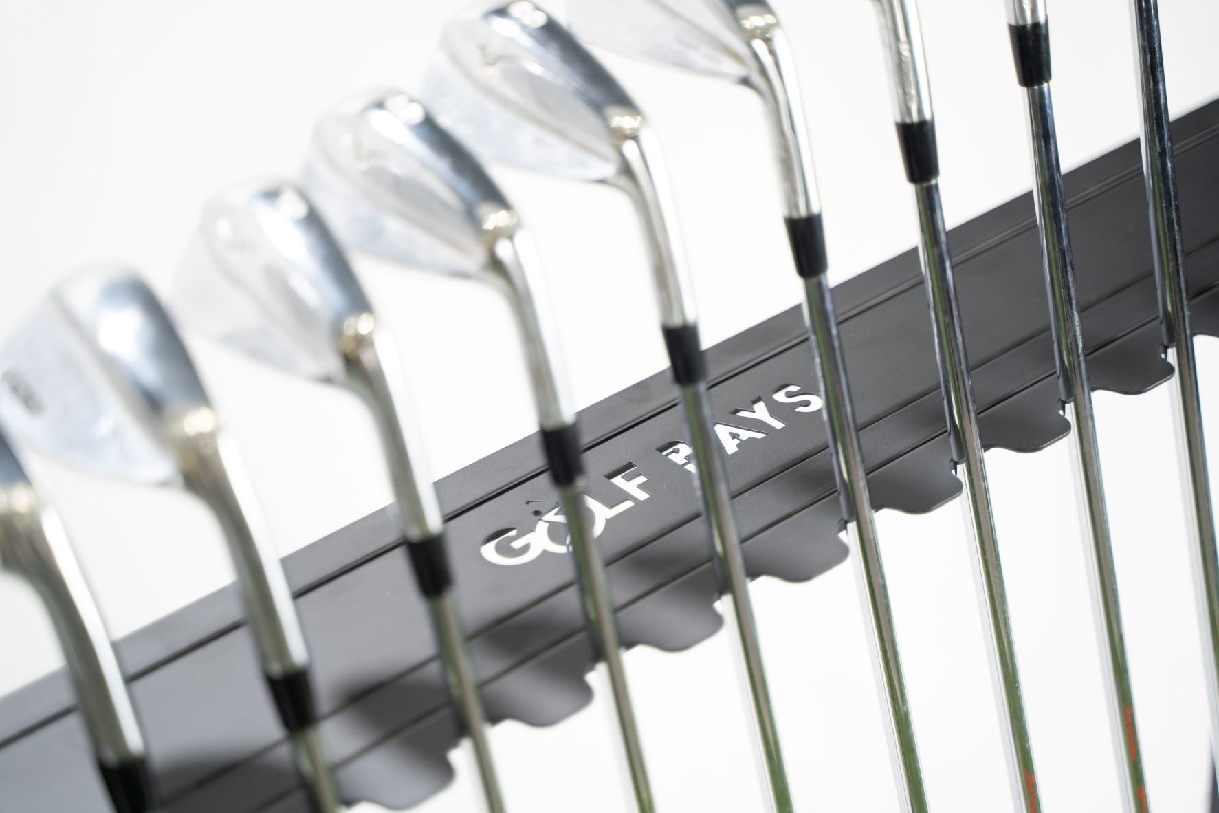 GolfBays Golf Club Storage Rack, Holds 14 Clubs, Indoor Equipment Storage Shelf