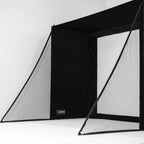 SimBox Golf Simulator Enclosure - 7 sizes, Pro + Impact Screen and Frame INCLUDES FREE SIDE BARRIERS