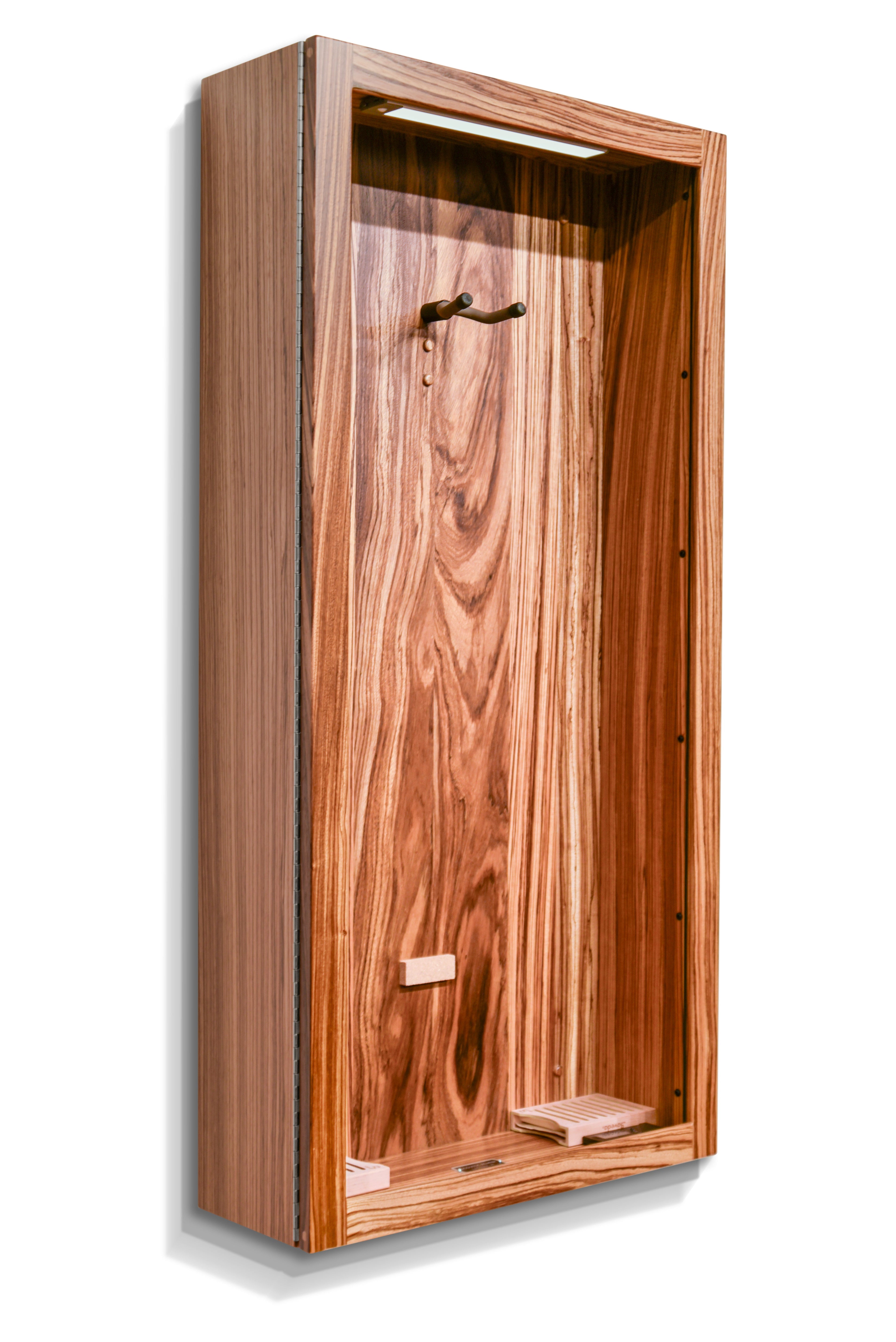 ClimaCase Rectangle Humidor - Zebrawood