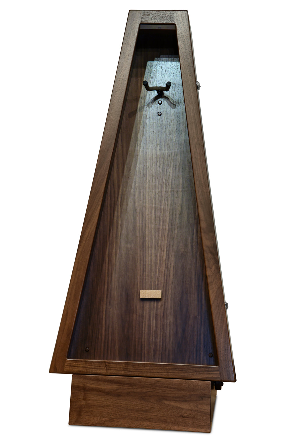 ClimaStand Triangle Humidor with Base - Walnut