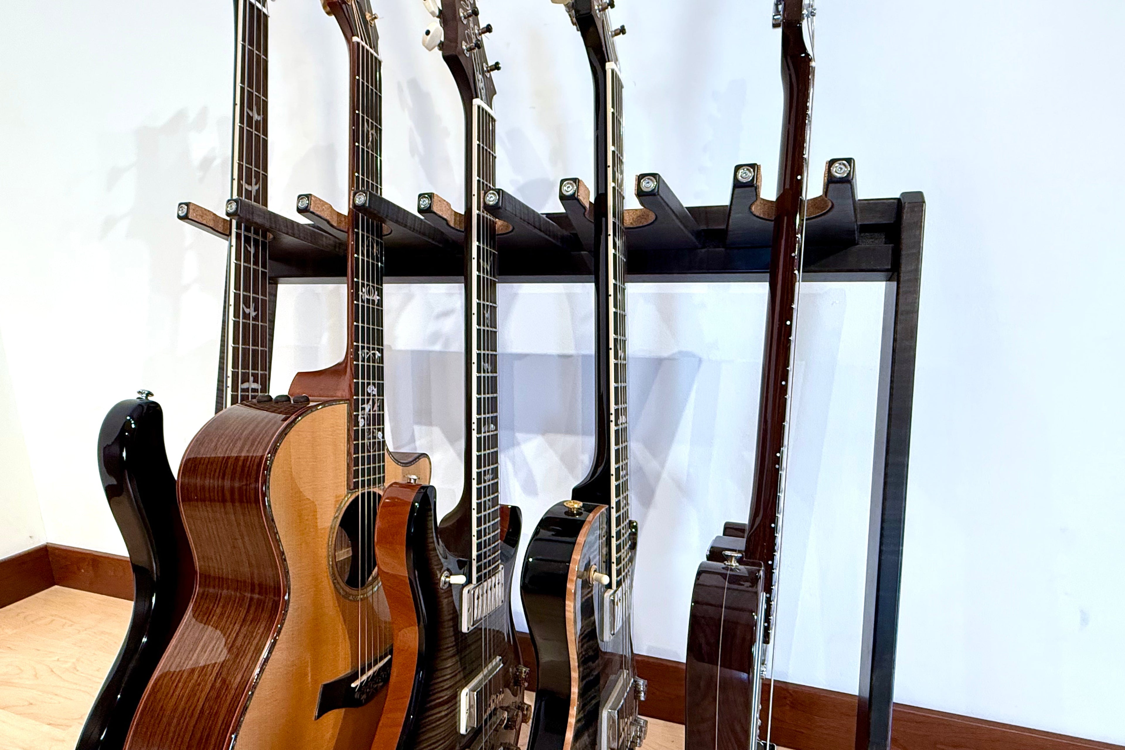 Petite StringRack - Flamed Maple - Charcoal