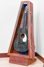 ClimaStand Triangle Humidor with Base - Reclaimed Barnwood (Red)