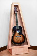 ClimaStand Triangle Humidor with Base - Flamed Maple