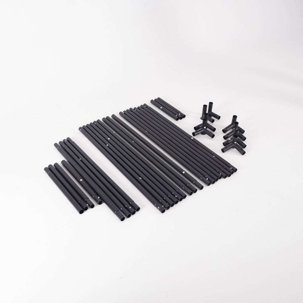 SimBox Golf Simulator Enclosure - 7 sizes, Pro + Impact Screen and Frame INCLUDES FREE SIDE BARRIERS