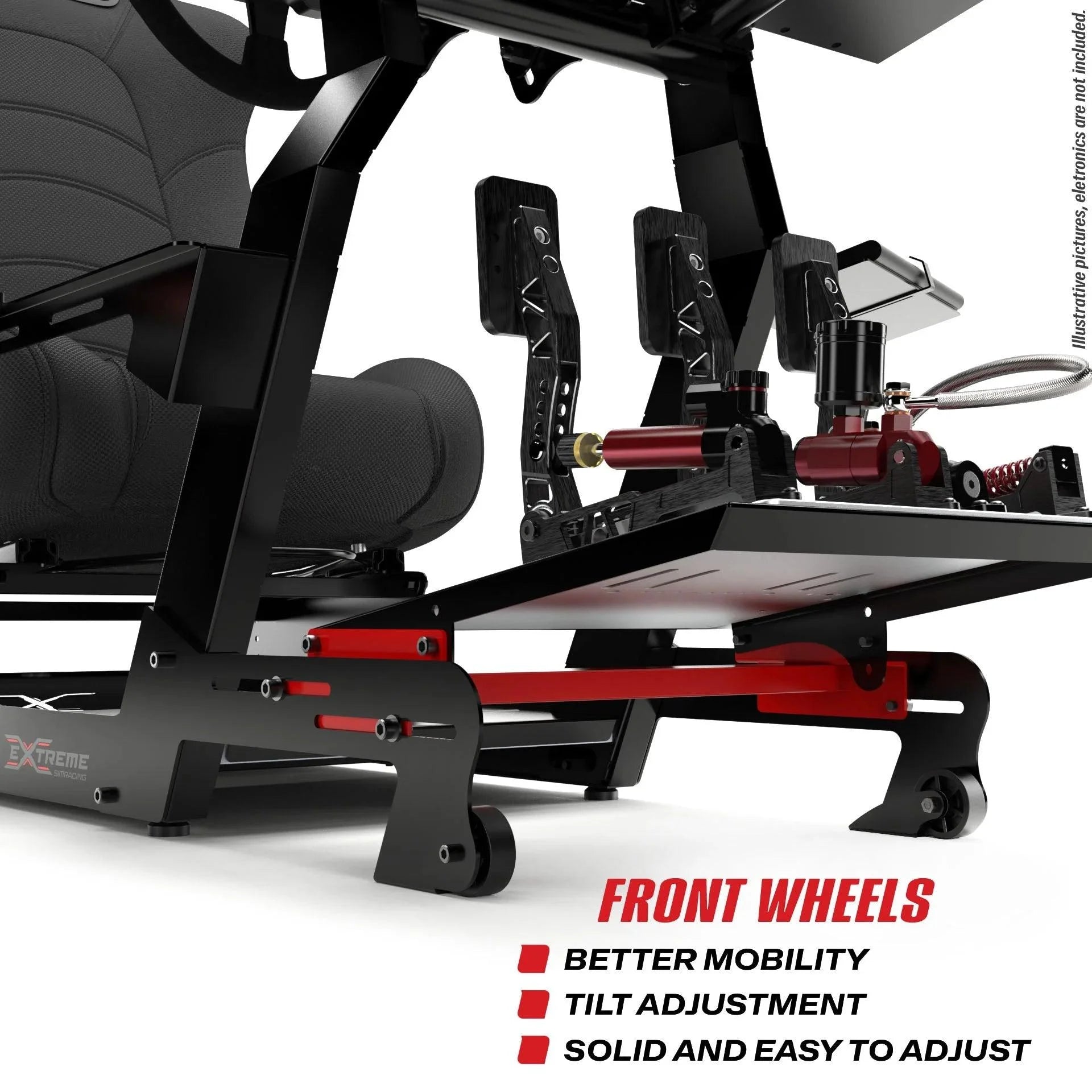 SIM RACING COCKPIT XT PREMIUM LITE 3.0 FULL ACCESSORIES