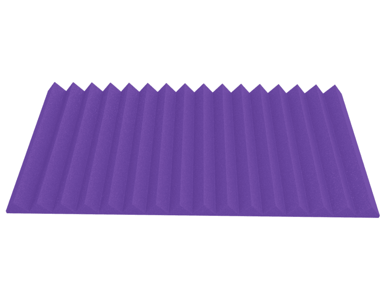 3 Inch Acoustic Foam Wedge Style Panels - 13 Color Options