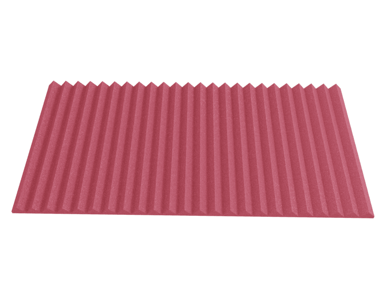 2 Inch Acoustic Foam Wedge Style Panels - 13 Color Options