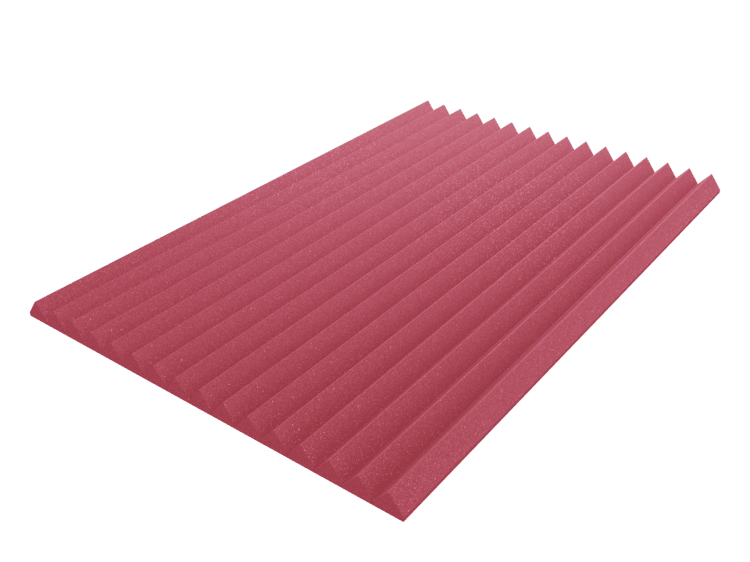 3 Inch Acoustic Foam Wedge Style Panels - 13 Color Options