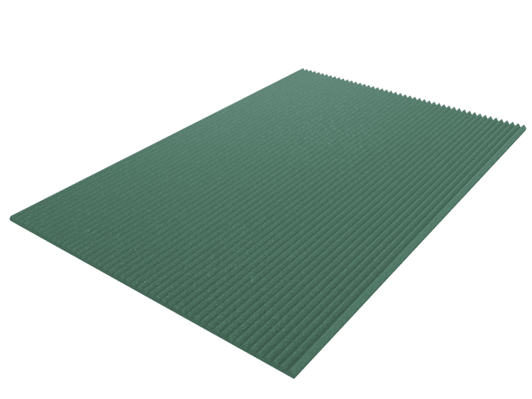 1 Inch Acoustic Foam Wedge Style Panels - 13 Color Options