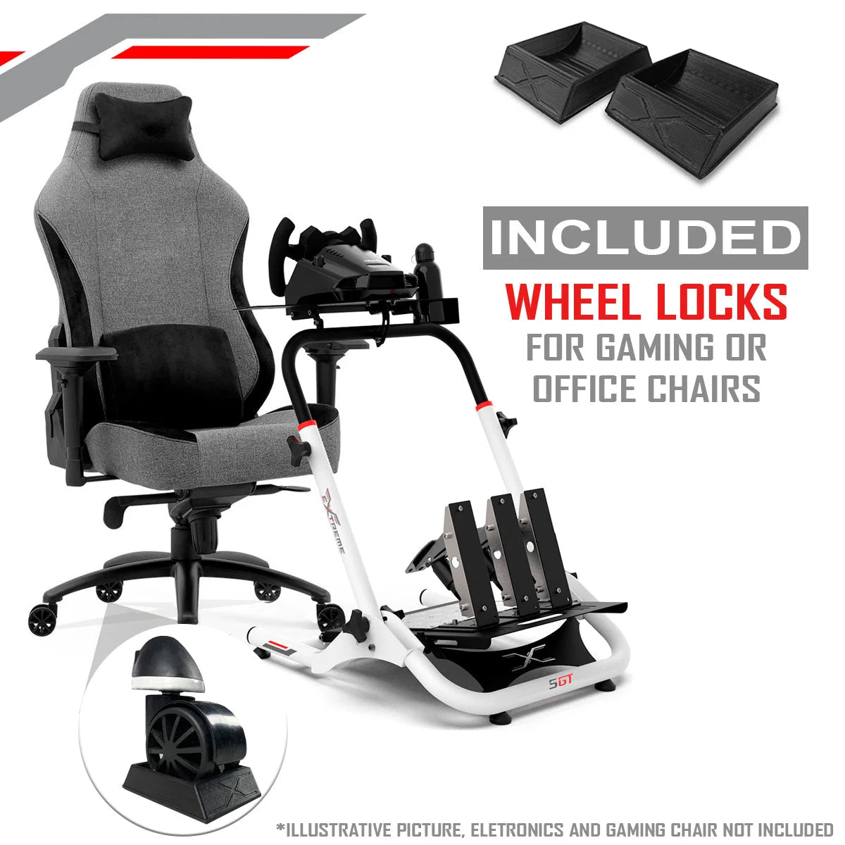 WHEEL STAND SGT (WHEEL LOCKS INCLUDED)