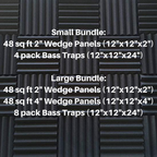 Recording Studio Acoustic Treatment Bundles