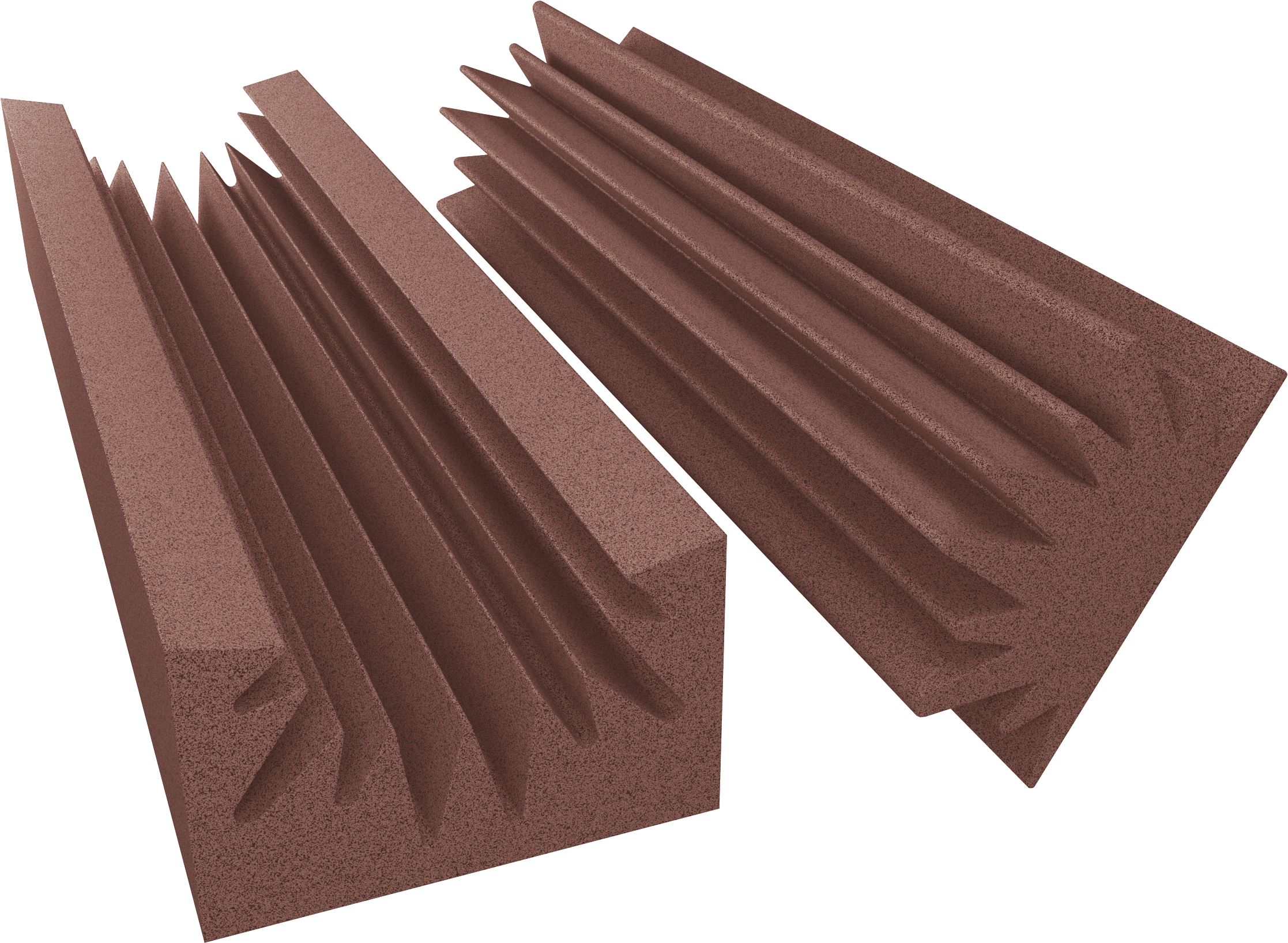 Broadband Acoustic Foam Absorbers