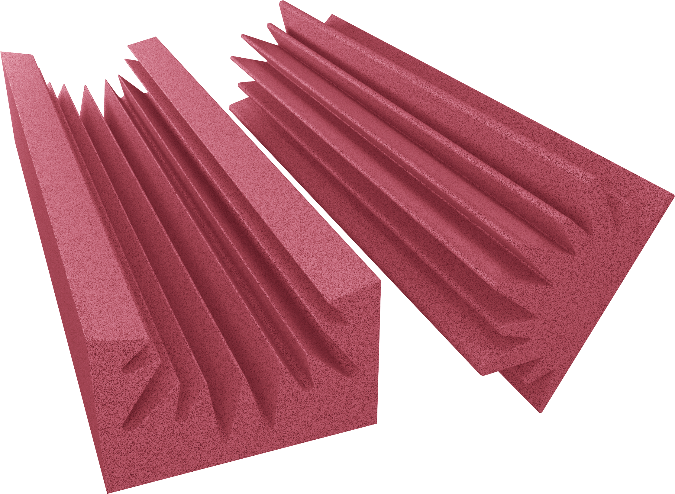 Broadband Acoustic Foam Absorbers