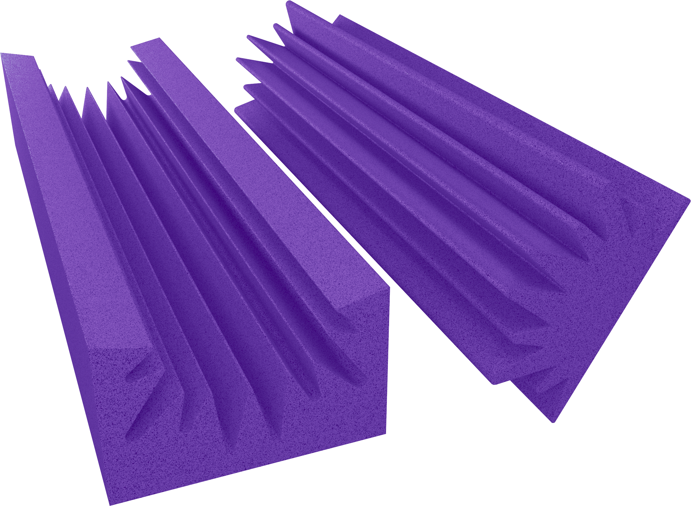Broadband Acoustic Foam Absorbers