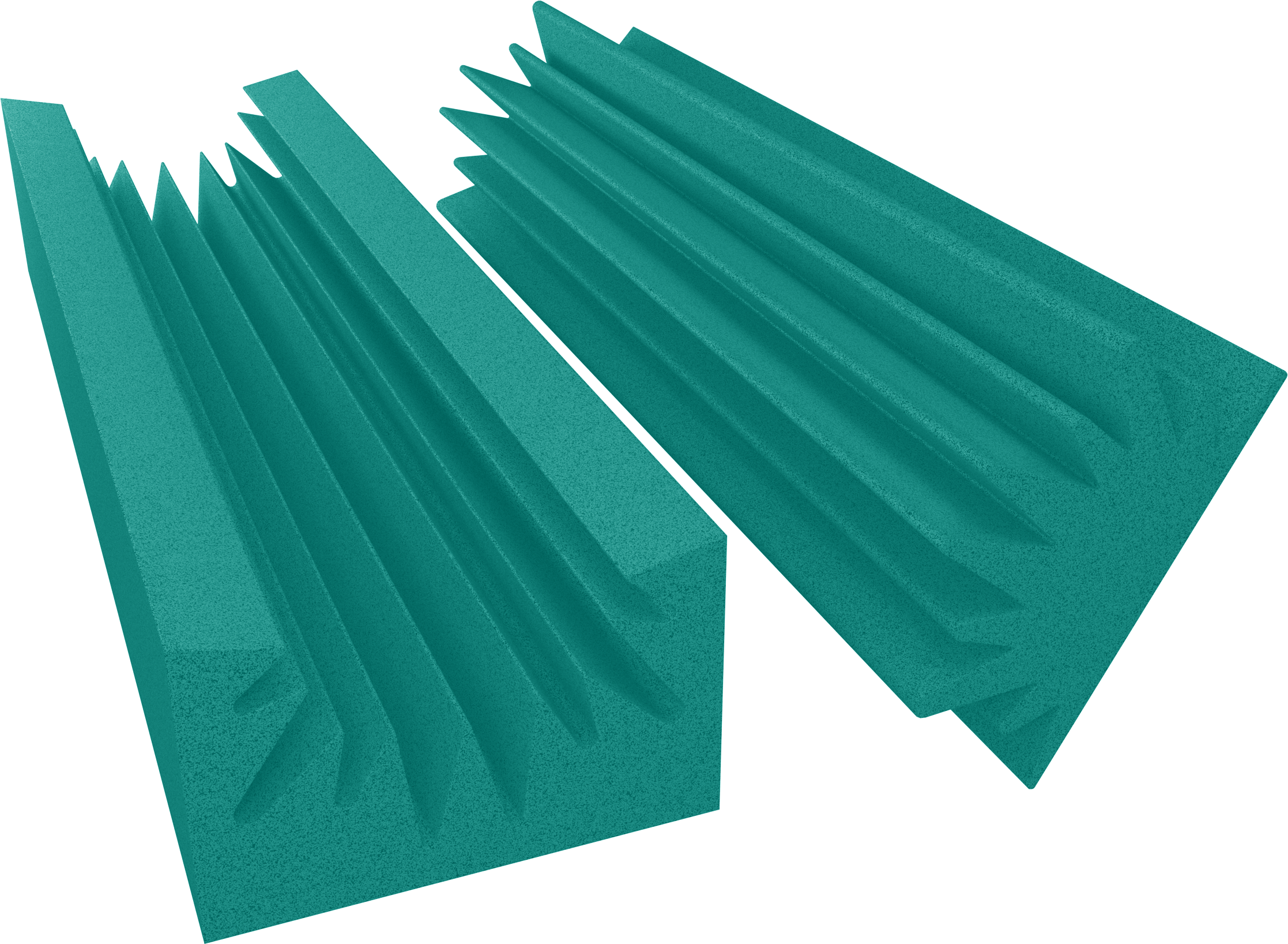 Broadband Acoustic Foam Absorbers
