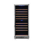 Edgestar Premium 101 Bottle Capacity Built In Dual Zone Wine Cooler, 24" (SAK92835)