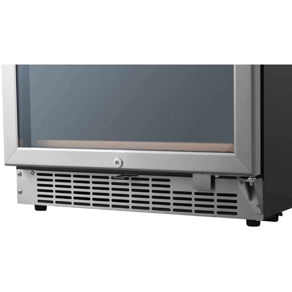 Edgestar Premium 101 Bottle Capacity Built In Dual Zone Wine Cooler, 24" (SAK92835)