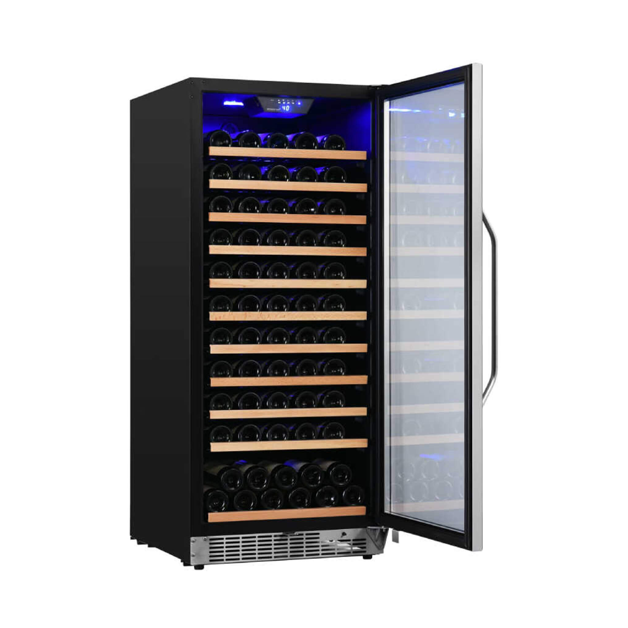 Edgestar 24" Wide 111 Bottle Capacity Freestanding Single Zone Wine Cooler [CWR1212SZ] (SAK68320)