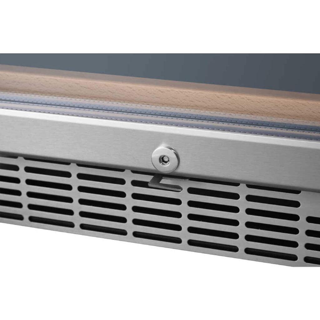 Edgestar 24" Wide 131 Bottle Capacity Built-In Triple Zone Wine Cooler (SAK65891)