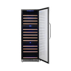 Edgestar 24" Wide 131 Bottle Capacity Built-In Triple Zone Wine Cooler (SAK65891)