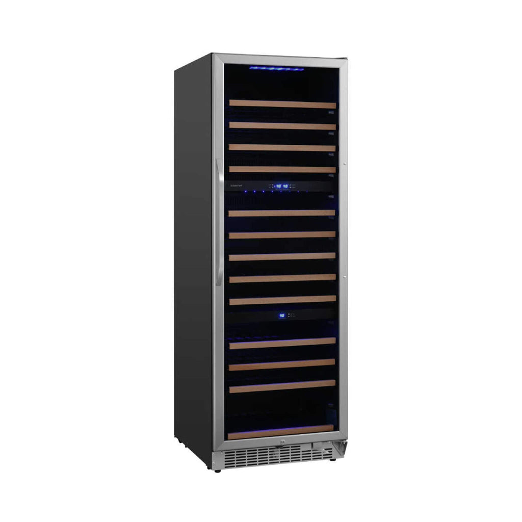Edgestar 24" Wide 131 Bottle Capacity Built-In Triple Zone Wine Cooler (SAK65891)