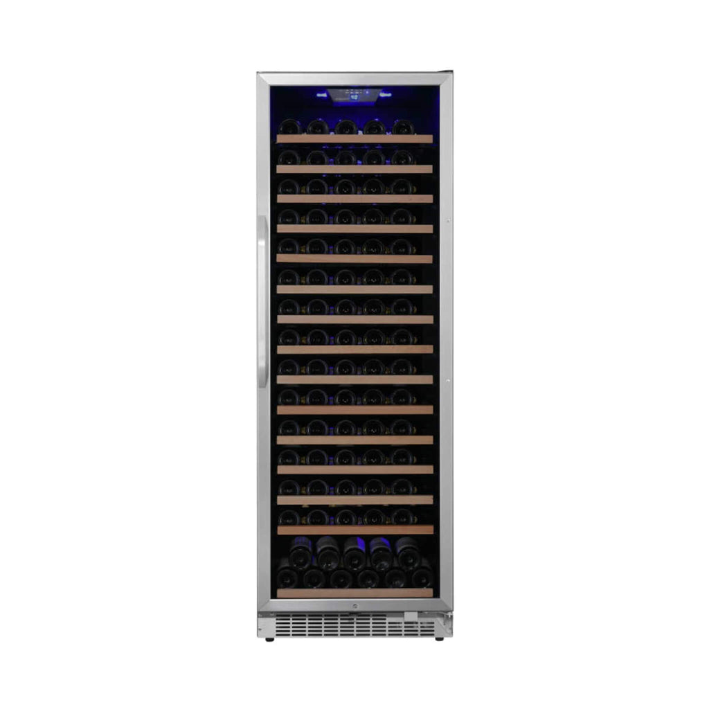 Edgestar 24" Wide 151 Bottle Capacity Freestanding Single Zone Wine Cooler With Even Cooling Technology (SAK30756)