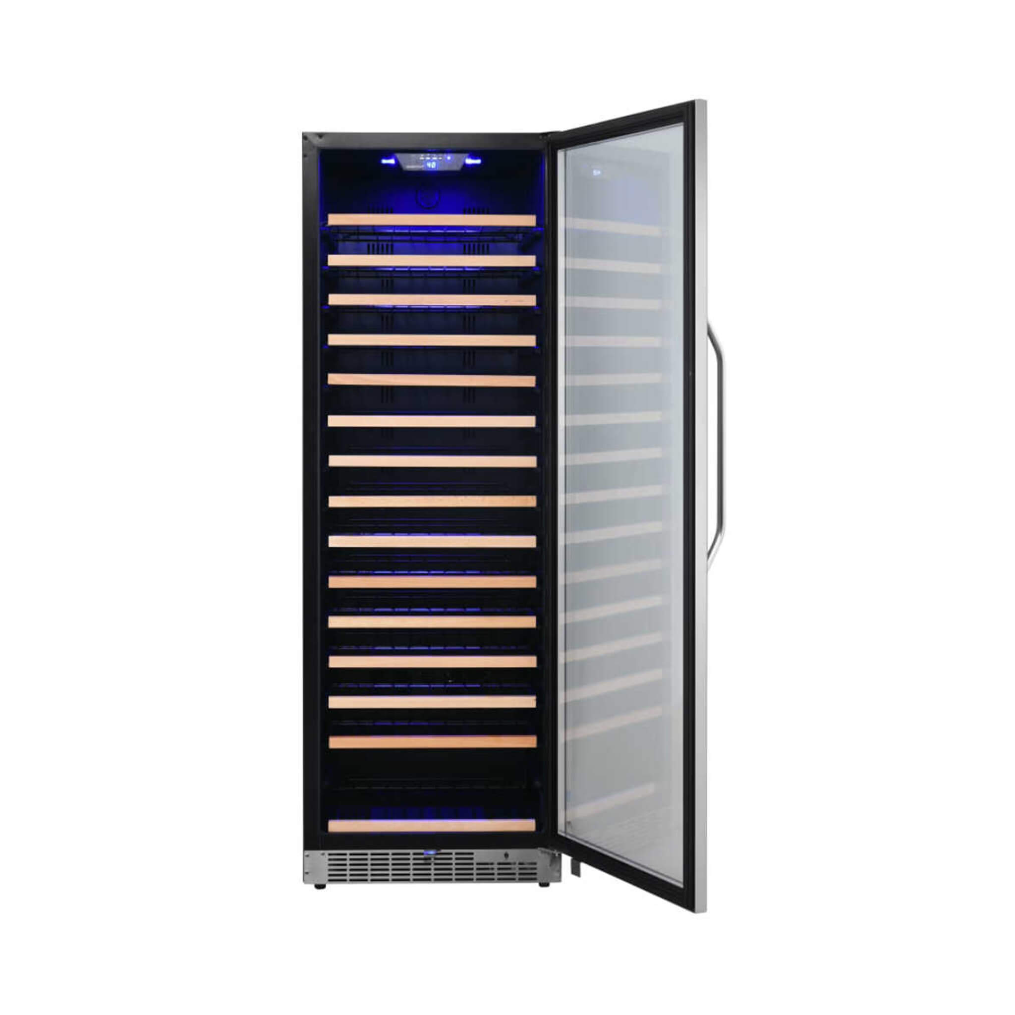 Edgestar 24" Wide 151 Bottle Capacity Freestanding Single Zone Wine Cooler With Even Cooling Technology (SAK30756)
