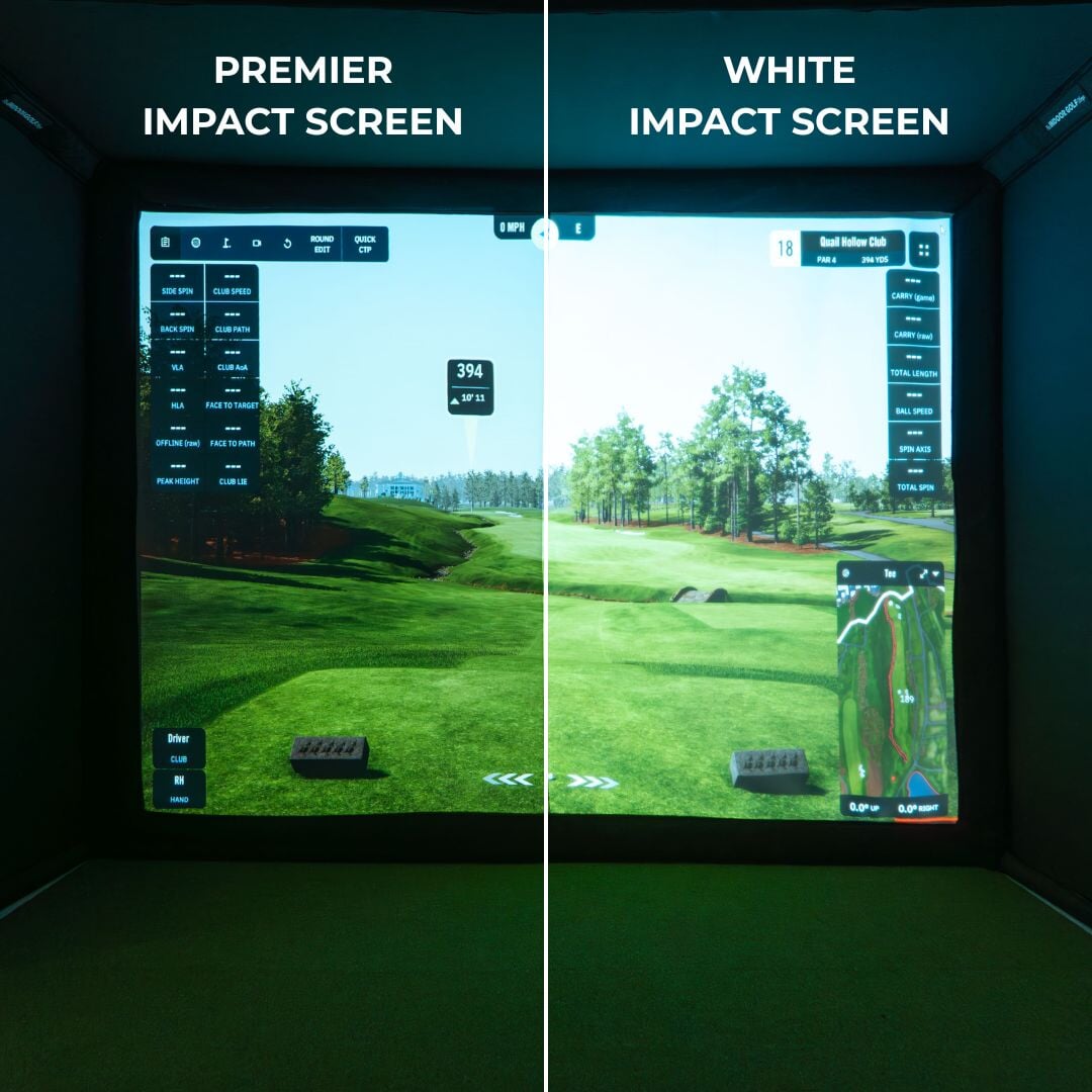 SIGPRO™ Premier Golf Simulator Impact Screen