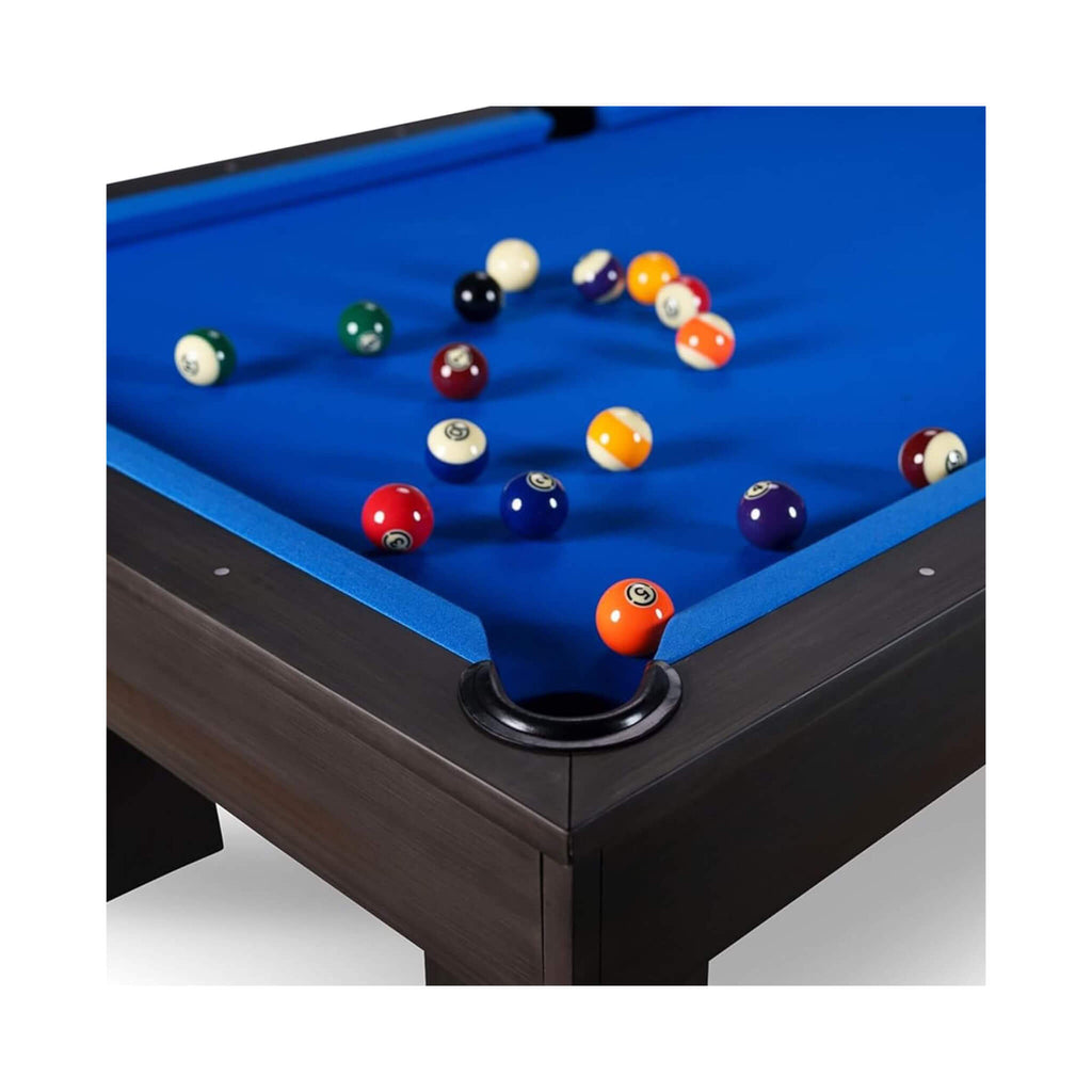 8FT Premium Professional Regal Slate Modern Graphite Solid Wood Billiard Pool Table Wtih Custom Table Cloth (SAK64029)