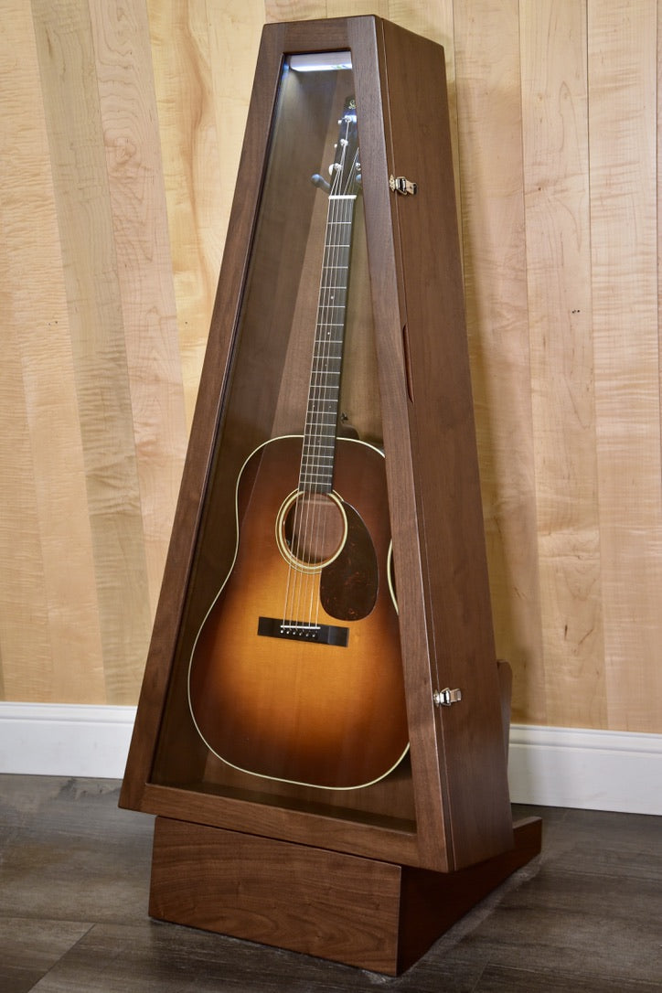 ClimaStand Triangle Humidor with Base - Walnut